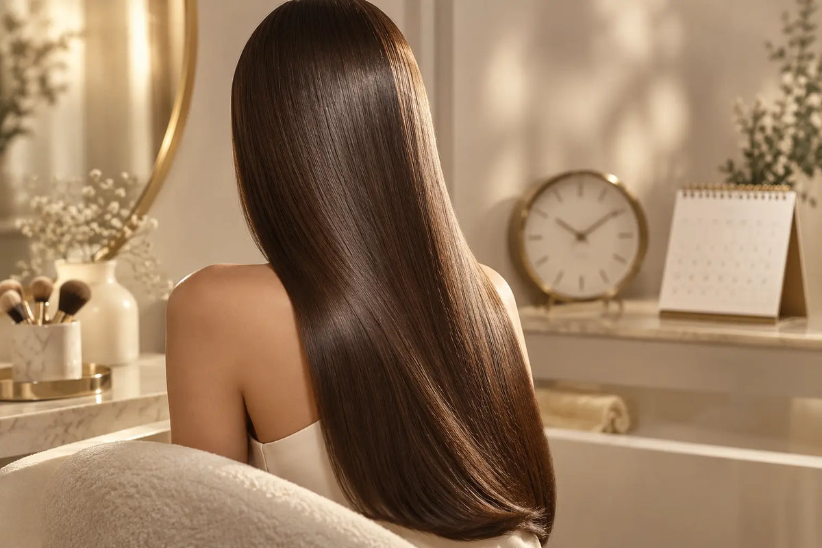 Combien de temps dure un lissage ? Image