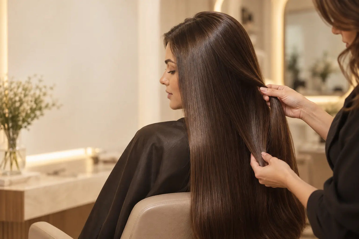 Le lissage brésilien abîme-t-il les cheveux ? Diagnostic professionnel Image