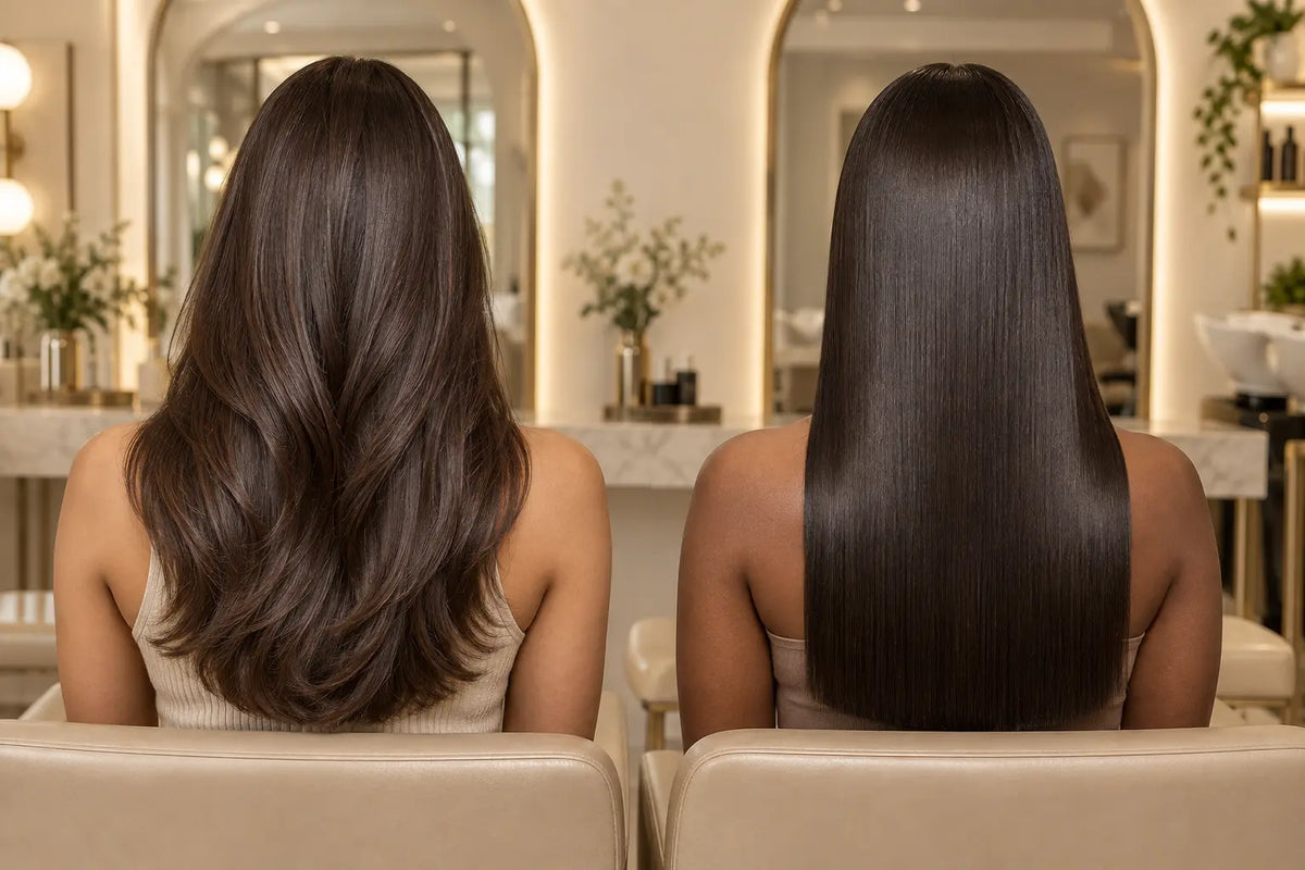 Lissage brésilien ou défrisage : quelle différence ? Image
