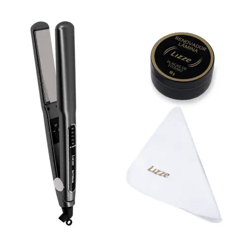 Combo LISSEUR - LIZZE Extreme + Cire microfibre entretien LIZZElissage-PARISLISS.COM