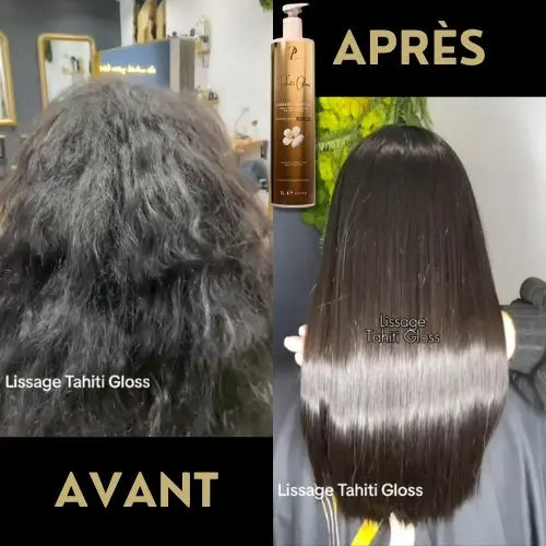 Lissage karité + BTX capillaire : Duo TAHITI GLOSS + Glow-Lift Paris Lisslissage-PARISLISS.COM