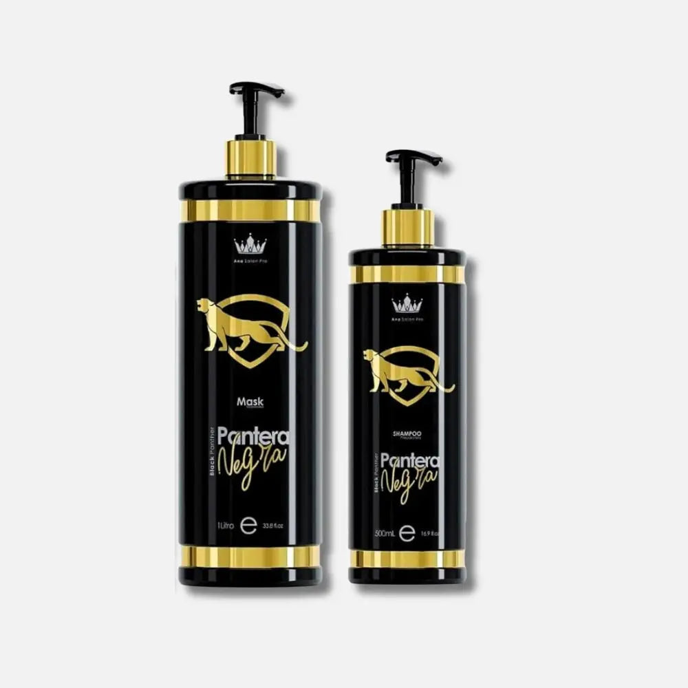 KIT LISSAGE bresilien - PANTERA NEGRA - Ana Paula - 1L + shampoing 500ML - Paris Liss