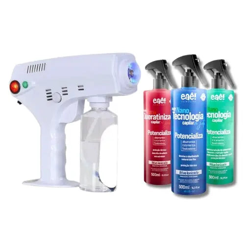 EAE Potencializa  - Soin nano technologie - BLEU- 500 ML Tous types de cheveux EAElissage-PARISLISS.COM